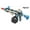 Blue, variant on 30-Inch Electric Gel Ball Blaster – Full Auto Splatter Blaster, 10 Rounds/Second, 1000+ Capacity Drum, Adjustable Stock SBL-14A-Orange
