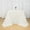 Ivory, variant on Black 90x90 inch Premium Square Polyester Tablecloth Party Wedding Decorations Supplies