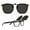 Brown Tortoise/Grey, variant on Goiteia Oversized Polarized Clip on Sunglasses over Prescription Glasses for Women Men, Round Stylish Framed Like Sunglasses