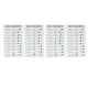 thumbnail image 1 of M Buder 4 Piezas Tablero de Lista de Verificación MYCHORES Producción DIY Portátil Gráfico de Tareas Desmontable, 1 of 9