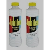 Jubilee Kitchen Cleaning Wax - For Appliances, Surfaces & Bathroom 15 oz (Pack of 2)
