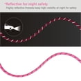 thumbnail image 4 of YeewayVeh Dog Leash 6FT Double Handle, 1/2 Inch Nylon Leash with Padded Handle & Reflective Threads for Medium to Large Dogs (Pink), 4 of 7