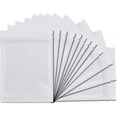thumbnail image 1 of Sacs Anti-Odeur - Sacs Mylar Refermables Pochette en Aluminium Sac Plat Noir Mat, 1 of 5