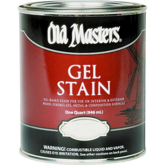 qt Old Masters 80304 Cherry Gel Stain Oil-Based Stain