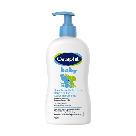 Lotion quotidienne avec beurre de karité de Cetaphil Baby