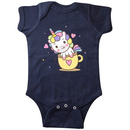 

Inktastic Teacup Unicorn Gift Baby Boy or Baby Girl Bodysuit