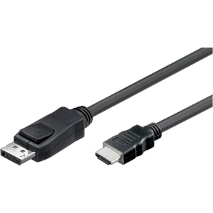 6FT 2M DISPLAYPORT TO HDMI M/M ADAPTER CABLE DP TO HDMI CONVERT 4K