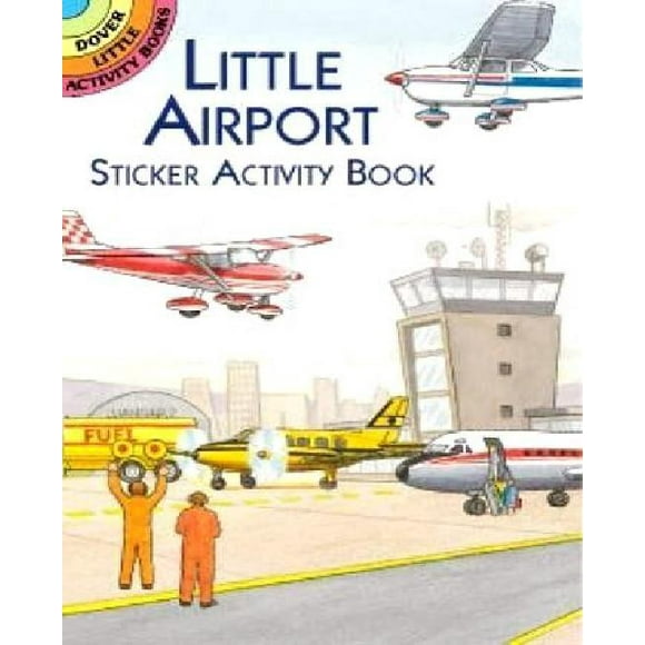 Little Airport Sticker Activity Book