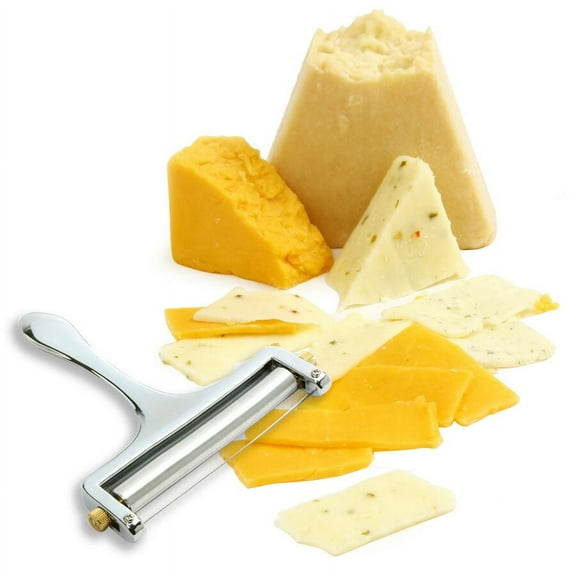Norpro Heavy Duty Adjustable Cheese Slicer perfect for parties includes s/s wire