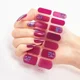 thumbnail image 1 of Pegatinas de uñas de Gel semicurado, tiras de uñas de Gel francés, parches deslizantes, lámpara UV, cubierta completa, 16 puntas, 1 of 7