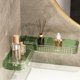 thumbnail image 1 of Bathroom Counter Corner Shelf Kitchen Wall Mounted Organizer No Drill Acrylic Hanging Rack Drainage Storage Holders For Bathroom Kitchen, 1 of 6
