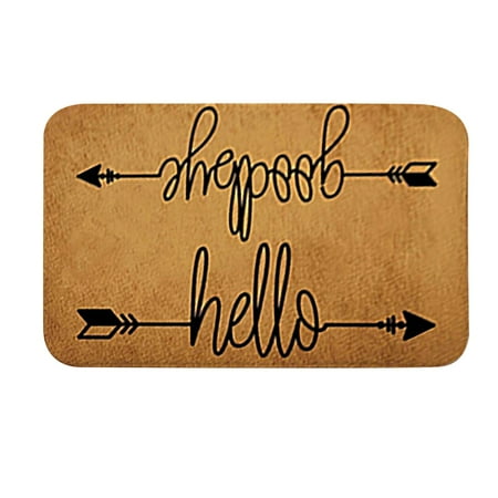 

Njspdjh Woven Throw Blankets Hand Painted Text Floor Mats Floor Mats Kitchen Absorbent Non Slip Mats Bedroom Floor Mats Creative Floor Mats