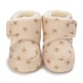 thumbnail image 1 of Newborn Warm Fleece Cute Bear Crawling Prewalk Baby Winter Shoes Booties, 1 of 5