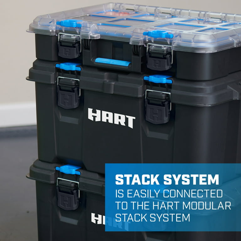 HART Stack System 21 Inch Tool Box, Fits Modular Storage System