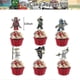 thumbnail image 4 of 2026 Ninjago Theme Kids Boys Happy Birthday Party Decoration Supplies Balloons Banner Cupcake Cake Toppers Kit, 4 of 5