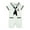 White, variant on StylesILove Baby Boys Marine Sailor Short Sleeve Cotton Romper Onesie with Necktie 2pcs Holiday Outfit (Navy Blue, 6 Months)