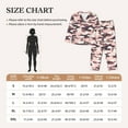 thumbnail image 4 of Pajamas for Women Set - Camouflage Pink Comfy Long Sleeve Button Up Pajama Sets for Women 2 Piece, Soft Sleepwear Nightwear Pjs Lounge Sets for Women with Pockets, 4 of 6