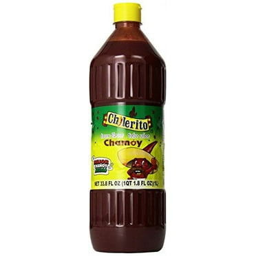 EL CHILERITO Sauce Chamoy Flavor 1L/ 33.8 Fl. Oz