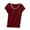 Wine, variant on JIUKE Womens Pajamas Tops with Built in Bra Short Sleeve Crew Neck Base Layered Top Casual Comfy Homewear