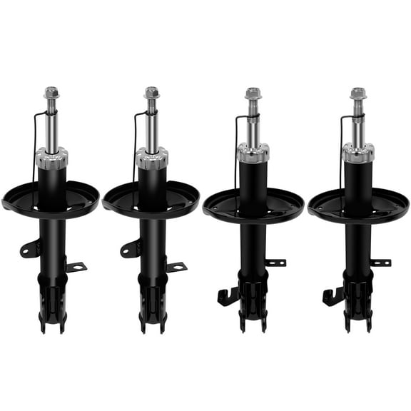 Set of 4 Shocks,ECCPP Shocks Absorbers fits 1998-2002 for Chevy Prizm,1992-1997 for for Geo Prizm,1993-2002 for Toyota Corolla Front Rear Auto Shocks with 333236 333237 234059 234060