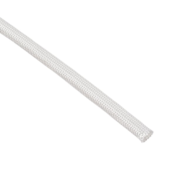 Uxcell 33Ft-5mm High TEMP Fiberglass Sleeve Insulation Cable Protectors White