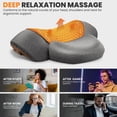 thumbnail image 6 of Fisiorest 3-In-1Neck Massager Pillow,Neck Massager for Pain Relief Deep Tissue, Massage Pillow with Heat, Vibration & Airbag Traction, 3D Ergonomic Cervical Hump Corrector Massage for Home Office, 6 of 8