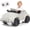 Beige, variant on 12V Vintage Kids Ride On Car, 2.4G Remote, LED Lights, Bluetooth, Ages 2-4