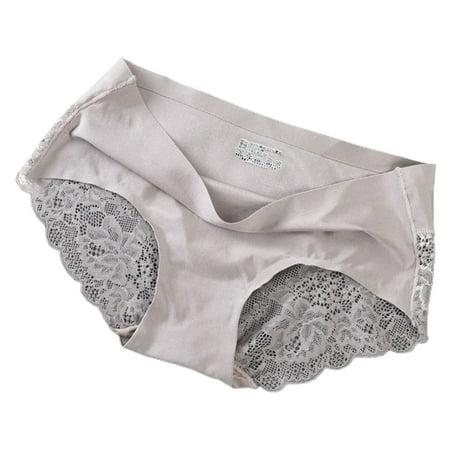 

NLAGER Panties Women Panties Lace See Through Stretchy Moisture-wicking Briefs for Daily Wear
