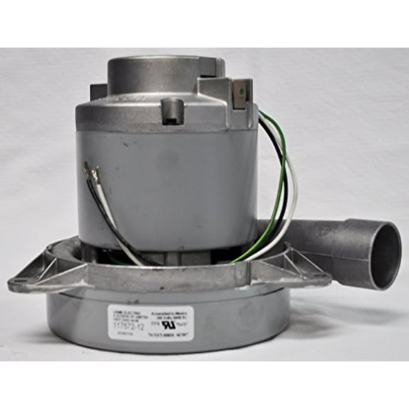 Ametek Lamb 240 Volt, 2-Stage B/P 7.2 Inch Motor Assembly 117572-12