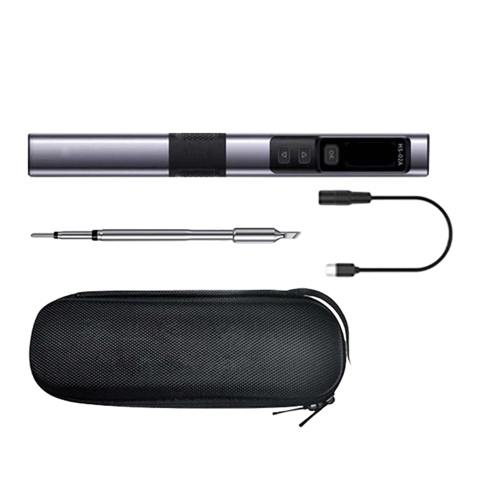 Portable Fast Heating 100W Soldering Iron Having Auto Sleep Mode to Prevent Dry Burns for Enhancing Safety