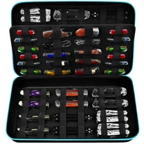 Fleurvie Knife Display Case for 64  Camping Folding Knife & Butterfly Knives (Box Only)