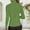 Green, variant on Womens Sweaters High Neck Pullover Sweater Slim Fit Long Sleeve Knitted Turtleneck Top Soft Warm Casual Winter Fall Blouse
