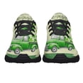 thumbnail image 5 of St Patricks Day Irish Shamrock Truck Shoes Sneakers Black Size 7, 5 of 7