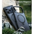 thumbnail image 3 of TORRAS Étui Support Rotatif à Verrouillage par Clic 360 pour iPhone 17 Pro Max / Son de Clic Satisfaisant / Protection de Qualité Militaire / Compatible MagSafe / Contrôle de Caméra / O, 3 of 9