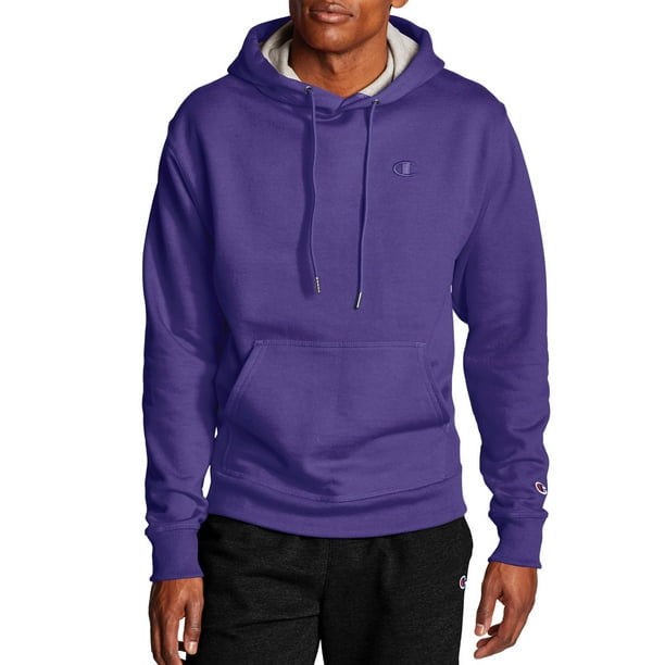 champion men's powerblend fleece pullover sweatshirt