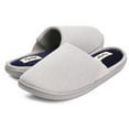 thumbnail image 1 of Floopi Women's Knit Upper Closed toe Slide W/Quilted Velour Insole Memory Foam Clog Slipper, 1 of 5