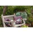 thumbnail image 4 of Simply Daisy 16" x 16" Paisley Floral Polyester Indoor/Outdoor Pillow, Purple (1 count), 4 of 5