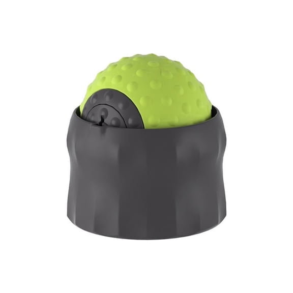 Teethorey Foot Massage Ball, Hot and Cold Fascia Massage Ball, Deep Tissue Massager, Suitable for Neck, Shoulders, Back and Leg Massage - Green