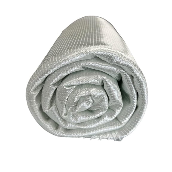 Rolled 1708x38x5 Yards Biaxial Cloth 45/45 - Lightweight & Marine-Grade Fiberglass Cloth for Epoxy, Polyester, Vinyl Ester Resin, Autos, Boats, RV, Surfboards