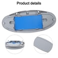 thumbnail image 3 of for BMW Mini R55 R56 R60 2007 2008 2009-2014 Gray Sun Visor Vanity Mirror Cover, 3 of 9