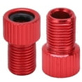 thumbnail image 1 of Convertidor, Cómodo De Usar Procesamiento De Enfriamiento Superficie Fuerte Oxidación Anódica Larga Vida útil Conector De Bomba De Bicicleta De Montaña Para Bicicleta ANGGREK Rojo, 1 of 8