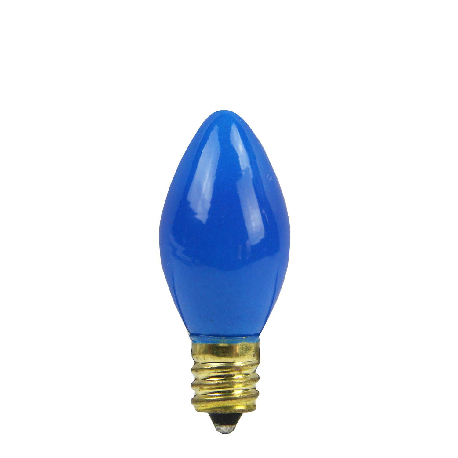 Light Keeper Pro Blue C7 Replacement Bulbs 120V 5W 60Hz AC  4-Count 