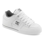 DC Men's Pure Action Sport Sneaker WHITE/BATTLESHIP/WHITE
