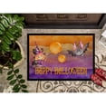 thumbnail image 3 of Halloween Little Witch and Bat Doormat 18x27, 3 of 4
