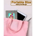 thumbnail image 4 of Small Photo Album 4x6 – Clear Pages, Linen Cover with Front Window, Pack of 2, Each Album Holds 52 Photos, Small Brag Book for 4x10 Pictures, Grey Fabric, 4 of 6