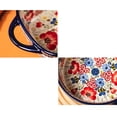 thumbnail image 3 of Household Underglaze Tableware Ceramic High Temperature Baking Dish Large Capacity Handle Bowl Deep Dish, 3 of 6