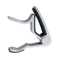 thumbnail image 4 of ZheElen 1Pcs Guitar Tuner Streamlined Aluminum Guitar String Clip Clamp with Stainless Steel Spring Silicone Handle silver 1Set, 4 of 6