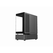 GAMEMAX GAMEMAX N90 Modular Dual-Chamber PC Case N90 BG Black 270° Panoramic Curved Glass Panel ATX Mid Tower case