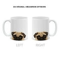 thumbnail image 2 of WIRESTER 11oz 325ml Ceramic Tea Cup Coffee Mug With Handgrip For Gift, Birthday, Anniversary, Christmas - Animal Pug Puppy Dog, 2 of 7