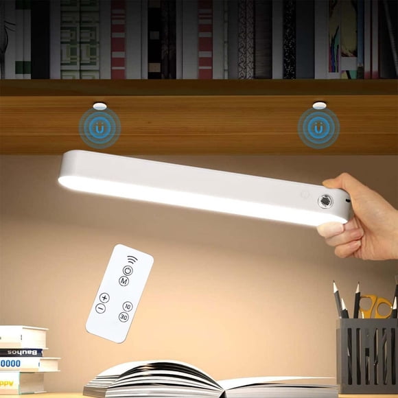 Luces Led Recargables Mangneticas 3 Colores Brillo Ajustable para Dormitorio y Escaleras
